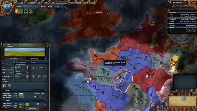 Let's Learn Europa Universalis IV -- The 100 Years War смотреть онлайн