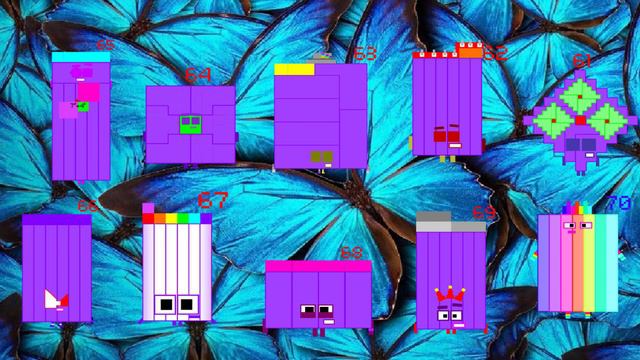 Numberblocks Band Retro 1 - 100 For @Mecurn смотреть онлайн