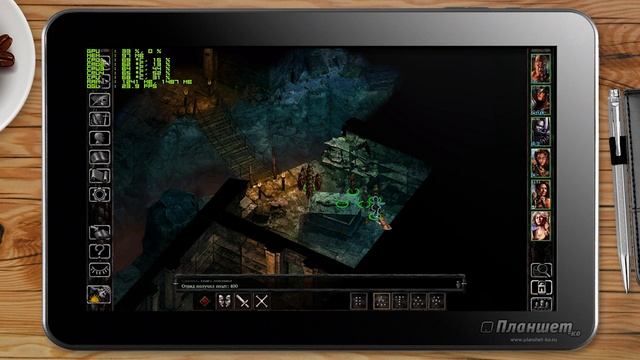 Baldur's Gate: Siege of Dragonspear / TabletPC GOLE1 game testing Intel z8300 смотреть онлайн