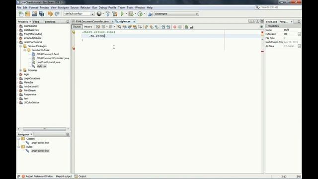 JavaFx How To Change Line Chart Color Default смотреть онлайн