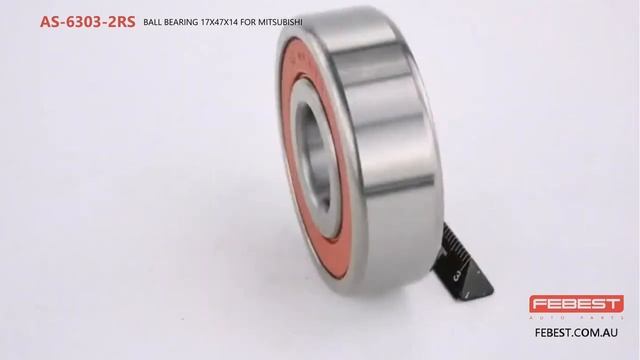 AS-6303-2RS BALL BEARING 17X47X14 FOR MITSUBISHI смотреть онлайн