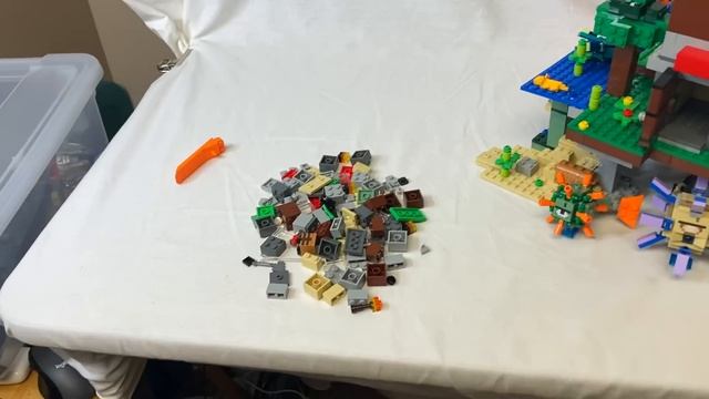 I made HARDCORE Minecraft in LEGO... смотреть онлайн