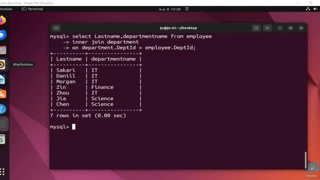 Advanced SQL Left and Right Joins смотреть онлайн
