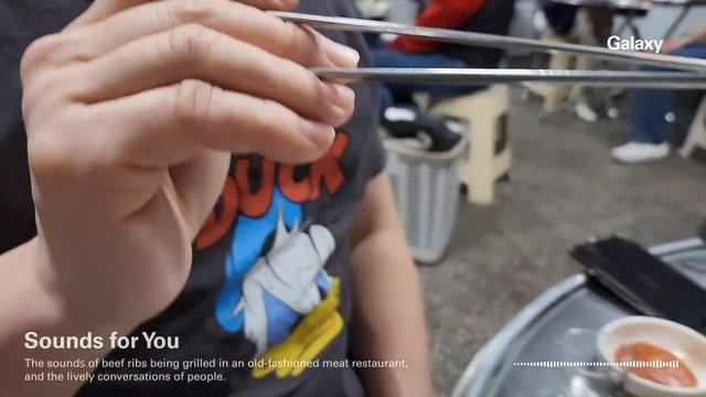 Galaxy Vs IPhone: Video Quality: Korean Old-Fashioned Meat Grill House, ASMR