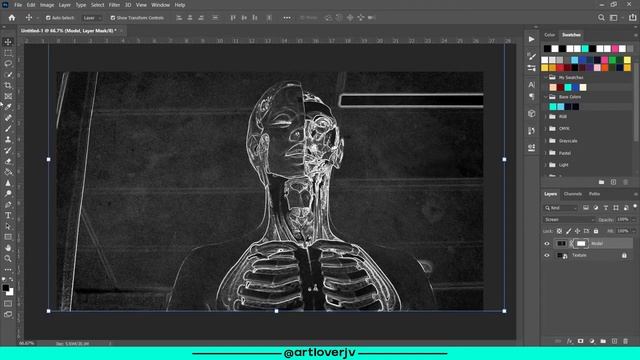Chalk Diagram | Chalk Drawing Effect | Adobe Photoshop смотреть онлайн