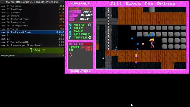 Jill Of The Jungle 3: Jill Saves The Prince Any% Former 1528 WR