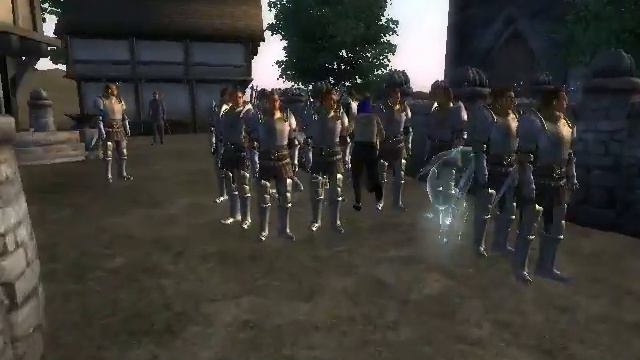 Oblivion NPC fun Imperial Guard VS Night Children VS Mehrunes Dagon смотреть онлайн