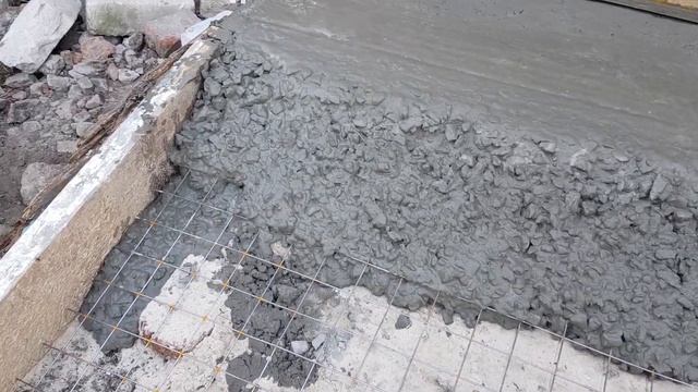 Как самому залить въезд гараж и не уехать! смотреть онлайн