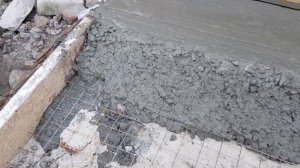 Как самому залить въезд гараж и не уехать!