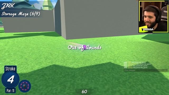 LOCH NESS MONSTER IN MINIGOLF! (Minigolf Mania) смотреть онлайн