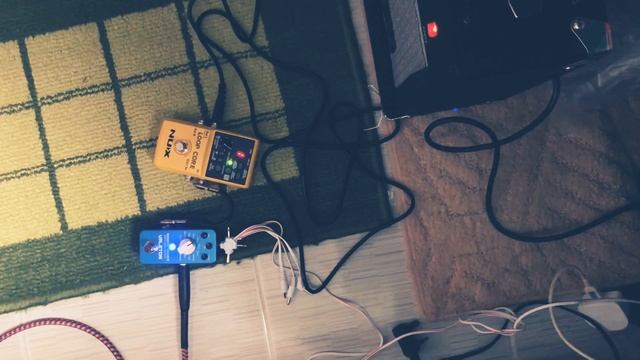 Reggae Instrumental Impromptu Nux loop core + coral echo valeton смотреть онлайн