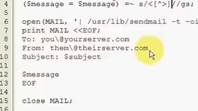 Perl Tutorial 35 - Sendmail: Send an Email, Rudewords Filter смотреть онлайн