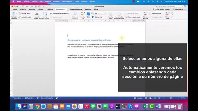 ✔️ Cómo HACER un INDICE en WORD MAC | TABLA de CONTENIDO смотреть онлайн