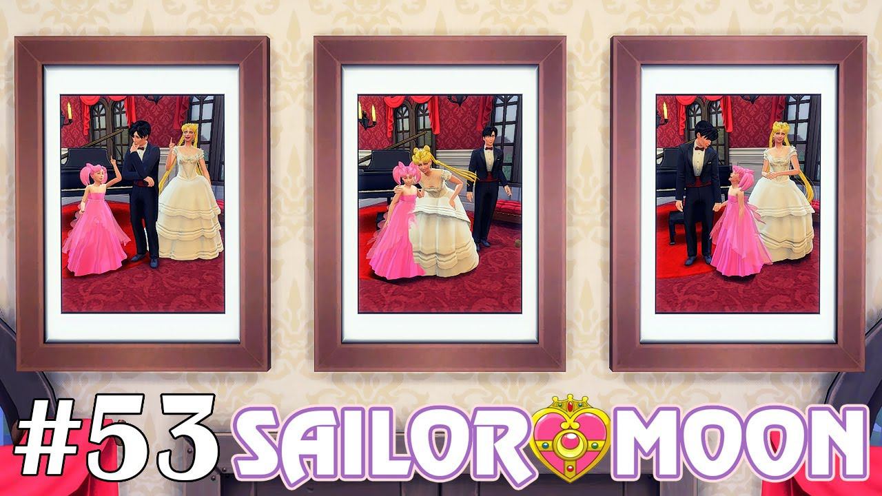 Семейная фотосессия - The Sims 4 - Sailor Moon #53 смотреть онлайн