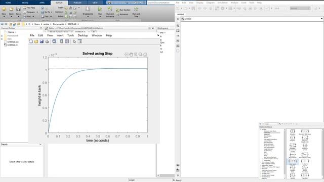 Matlab and Simulink: lsim and step functions смотреть онлайн