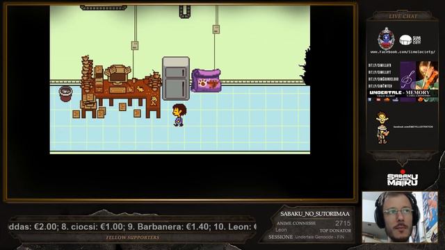UNDERTALE w/Sabaku, Genocide Run - #4 смотреть онлайн