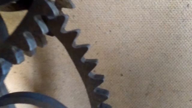 wooden gear clock ручной работы. смотреть онлайн