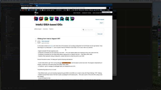 PHPStorm Xdebug Mac VirtualBox Web App Fixed смотреть онлайн