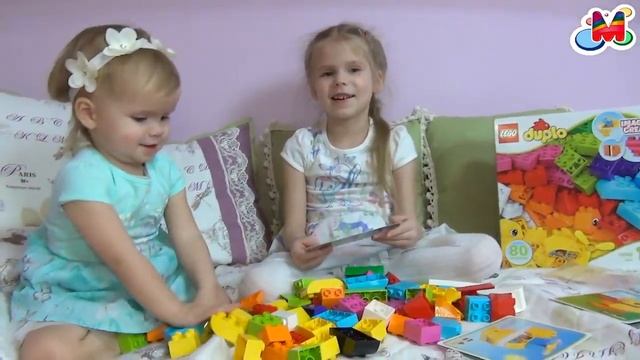 LEGO - ДЕНЬ Рождения сестрички Алисе 1,5 годика ЛЕГО ДУПЛО для малышей набор Duplo смотреть онлайн