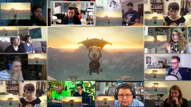 New THE LEGEND OF ZELDA: BREATH OF THE WILD Nintendo Switch Trailer Reactions Mashup смотреть онлайн