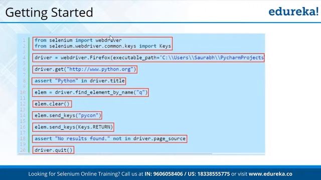 Selenium Python Tutorial | Python Selenium | Selenium Training | Edureka Rewind-1 смотреть онлайн