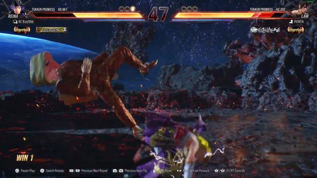 TEKKEN™8 Reina vs Law Set 2 (PC Max Settings TSR) смотреть онлайн