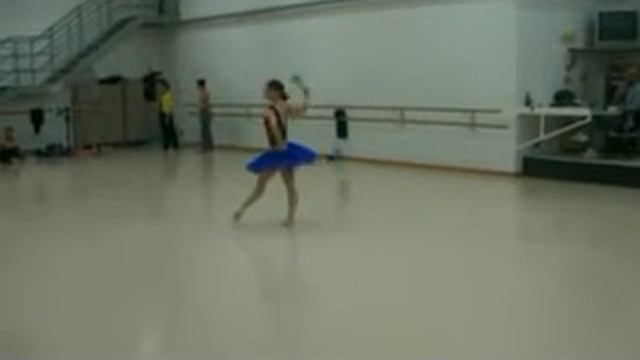 Adeline PASTOR in the rehearsal of Kitri смотреть онлайн