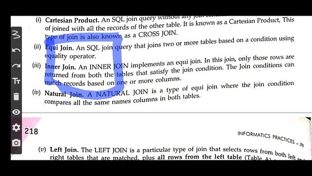 Joins in MySQL and Creating Index | IP Class 12th смотреть онлайн