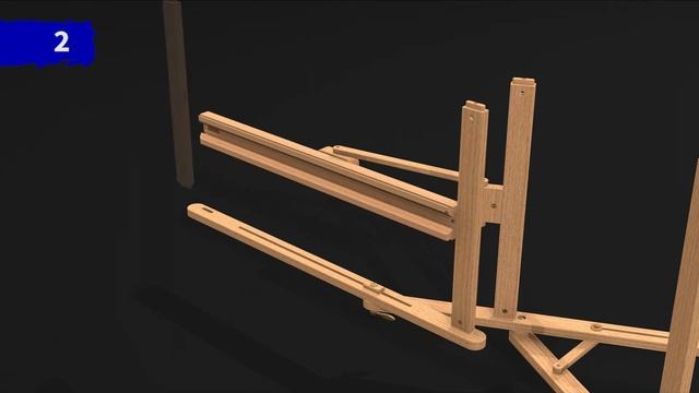 Cavalletto da studio | Studio easel M33 смотреть онлайн