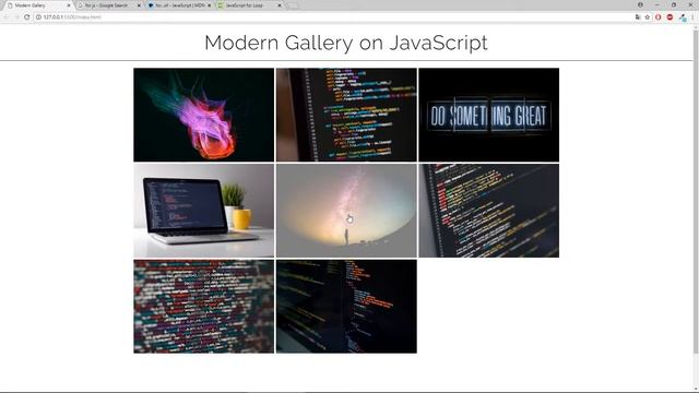 EasyJS #1 - Создание Галереи На JavaScript | part [2] смотреть онлайн