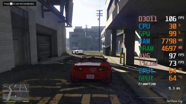 AMD Radeon RX 5500 XT -- Intel Core i5-11400 -- Grand Theft Auto V GTA V FPS Test i5-11400F смотреть онлайн