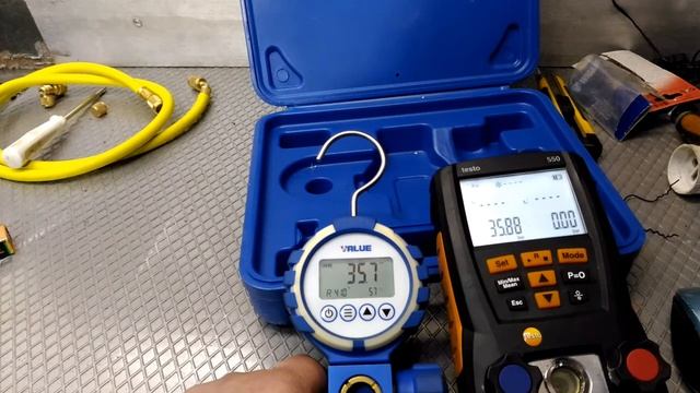 Электронный манометрический коллектор на один кран.VDG-S1.