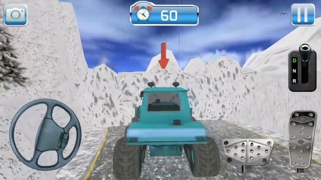 heavy snow plow truck rescue simulator : 3d game - android gameplay смотреть онлайн