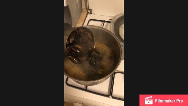 Плов с мидиями! Кухня/рецепт. смотреть онлайн