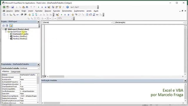 EXCEL 365 | Macros e VBA - Escrever e Executar Macro смотреть онлайн