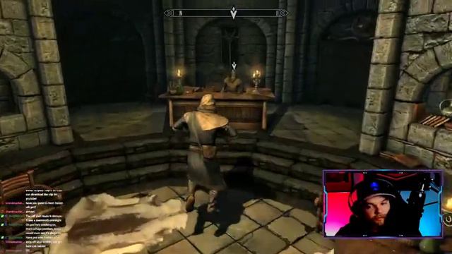 Skyrim with Voice Attack and Crowd Control! смотреть онлайн
