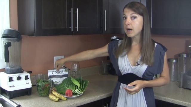 Banana-Peach Cabbage Green Smoothie: Nutrition Info & Recipe смотреть онлайн