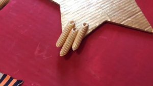 Поделки на 9 Мая своими руками Вечный огонь из макарон