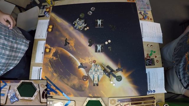 X-WING MATCH - 2 U-Wings/Lothal vs Asaj/Bossk - X-Wing Miniatures - SPG смотреть онлайн