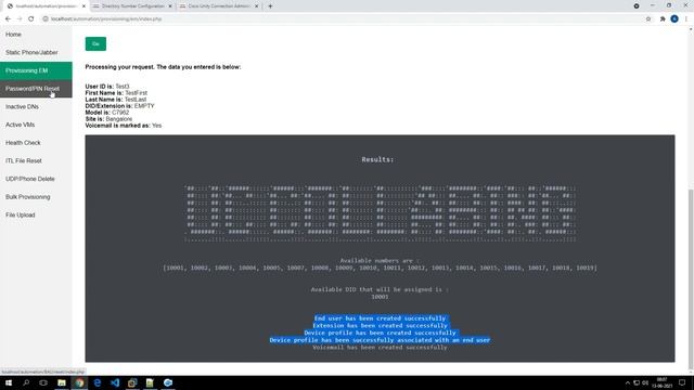 CUCM And Unity Connection - Automation Using Web Based Portal | UC Collabing