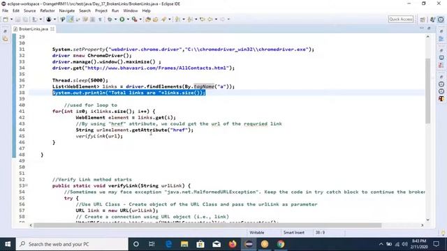 Day 031 EventFiring WebDriver,Day 37 BrokenLinks,Day 43 Smart Search смотреть онлайн