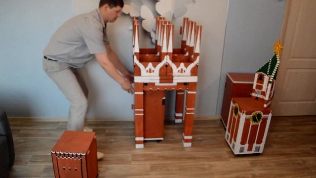 Спасская башня из мебели (от автора) смотреть онлайн