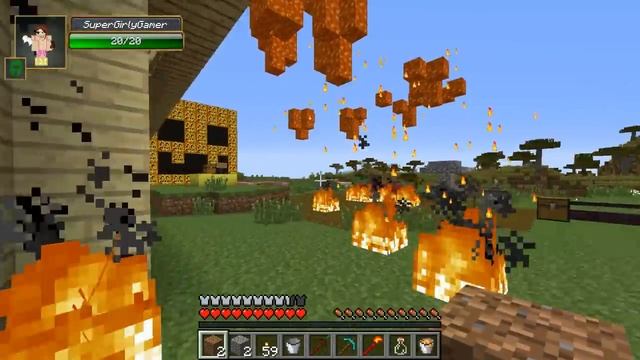 Minecraft: SUPER ARMOR & WEAPONS! (INSANE ITEMS AND POWERS!) Mod Showcase смотреть онлайн