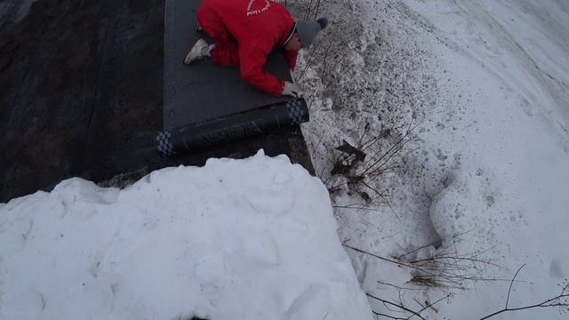 Мягкая кровля на крыше гаража - 3 часть смотреть онлайн