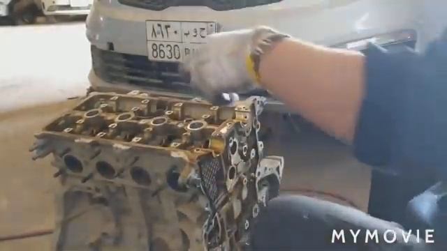 another engine overhauling kia rio. смотреть онлайн