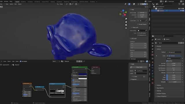 How To Use The ColorRamp Node in Blender смотреть онлайн