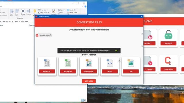 How To Batch Convert PDF Files to MS Word смотреть онлайн
