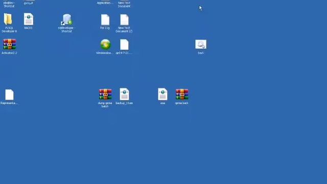 َcreate dmp file oracle database 11g by time and data with batch file عمل دامب باليوم والساعه смотреть онлайн