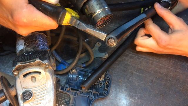 Разделка кабеля сшитый полиэтилен 10 кВ  кабеля сшитый полиэтилен 10 кВ