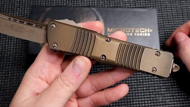 Best looking finish Microtech does? | Antiqued Bronze Combat Troodon - apocalyptic blade смотреть онлайн
